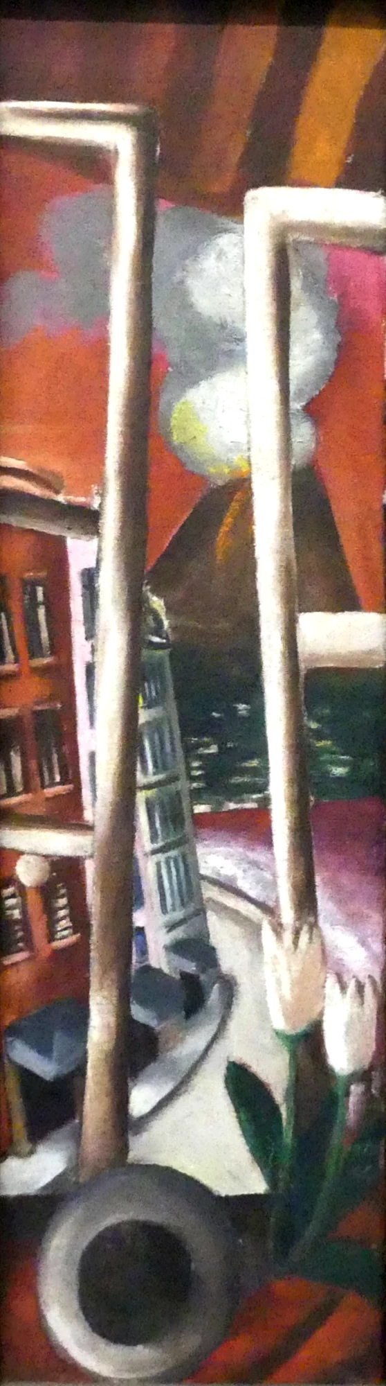 Paesaggio con il Vesuvio (Napoli), 1926 - Pinakothek der Moderne, München
